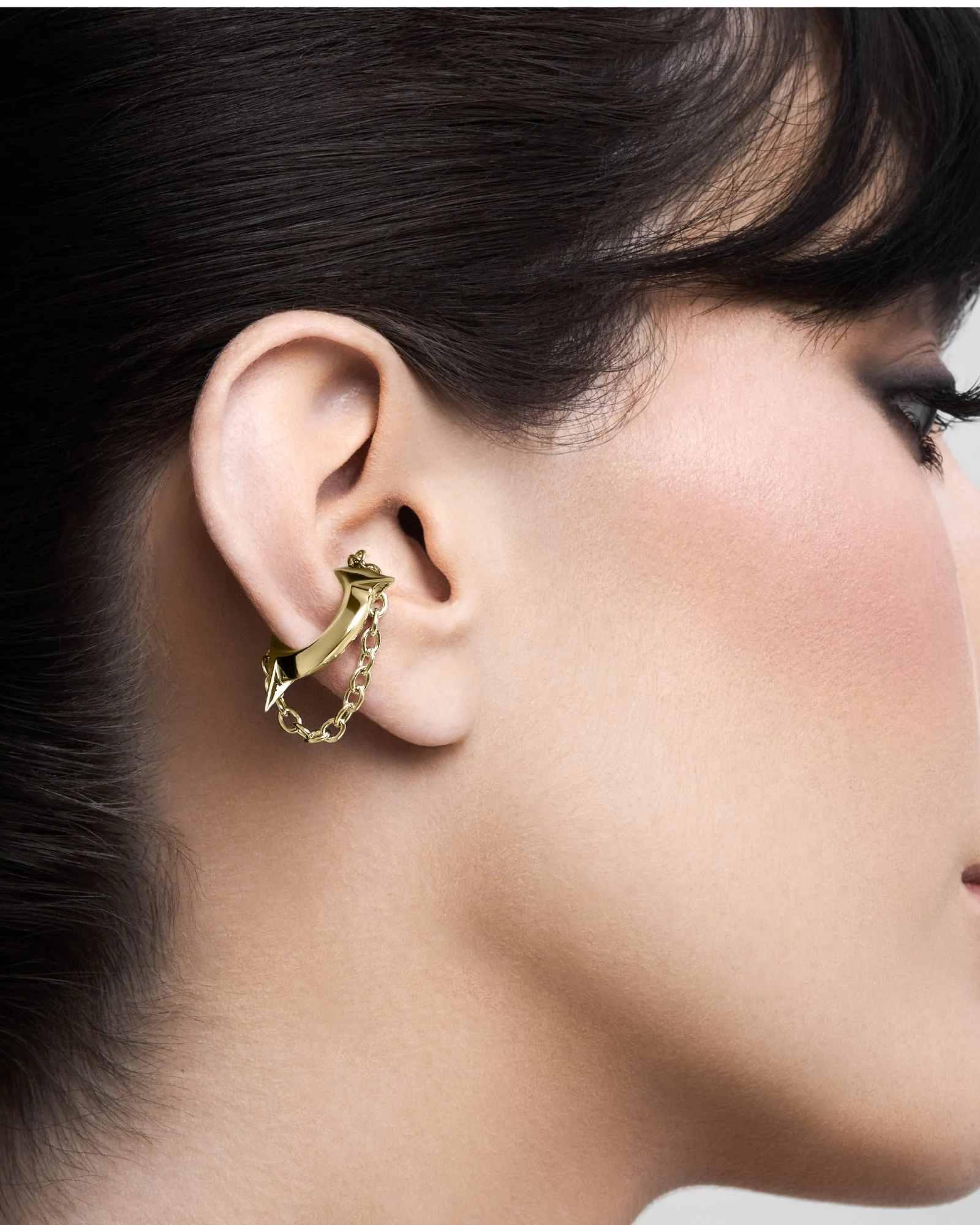 Exe Chain Ear Cuff - Image 2