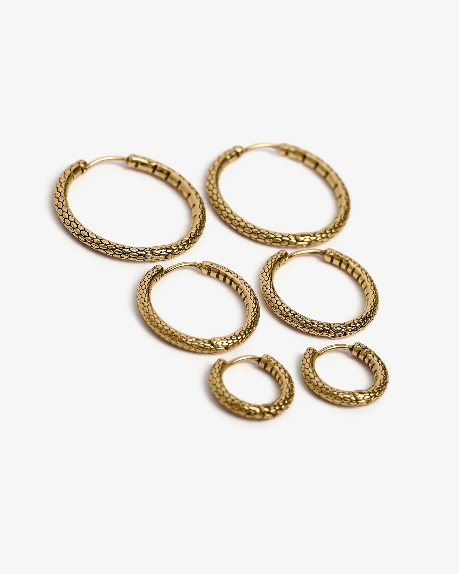 Serpent Hoop Earrings - Image 4